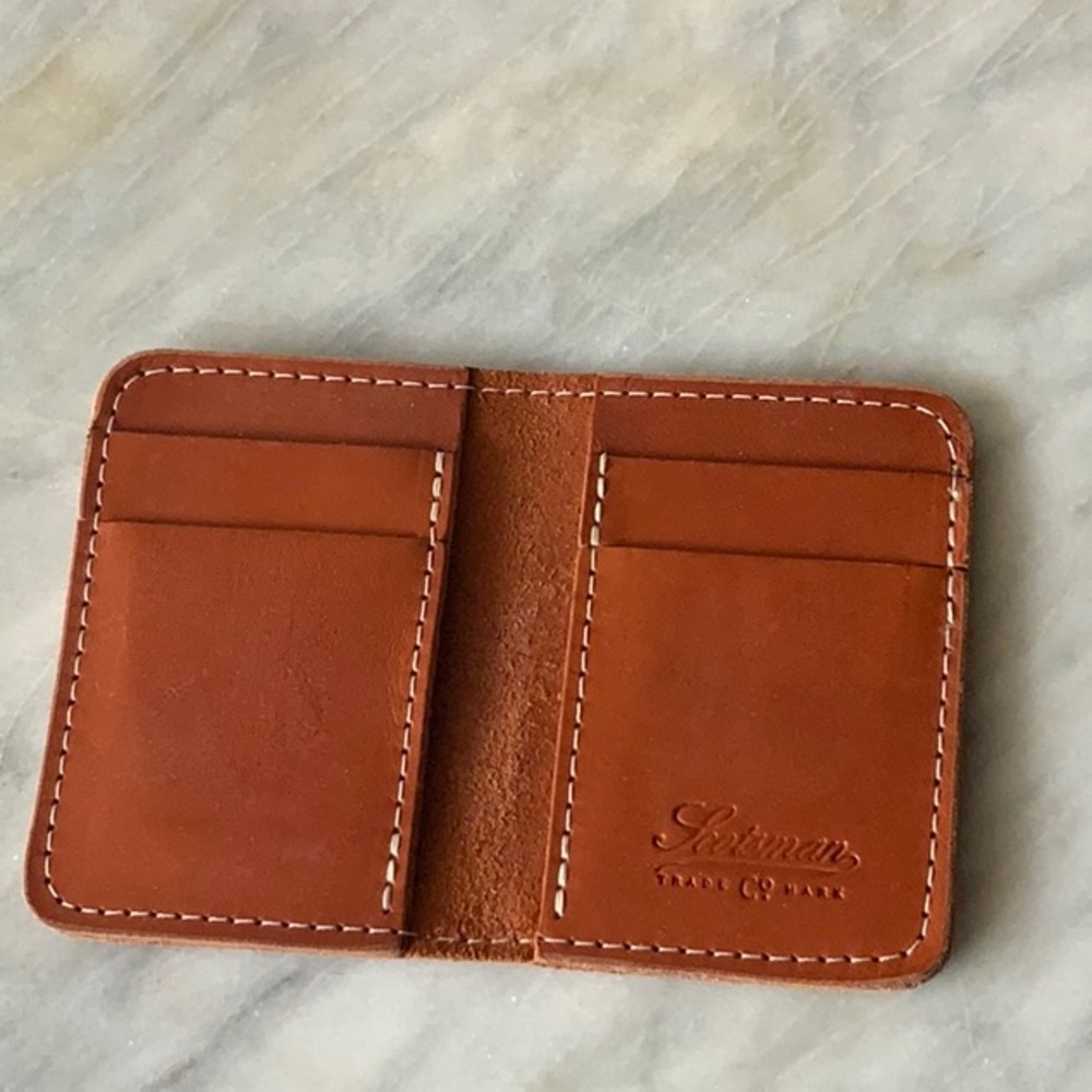 Brown Leather Wallet - Picture 2 of 8
